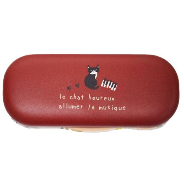 眼鏡ケース（クロス付き） けんばん 裏側