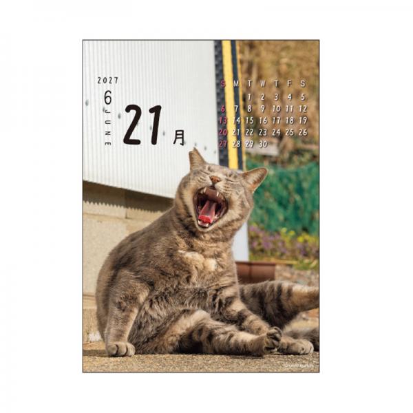 ニャン！！めくり（日めくり）２０２７ 中面