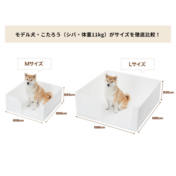 はみ出し飛び散りを防ぐ囲い付きトイレ（旧：やわらかプラダントイレ） 