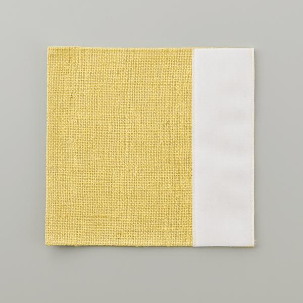 くるっと巻くだけ爪とぎカバー　キャットタワー用 約26×26・イエロー