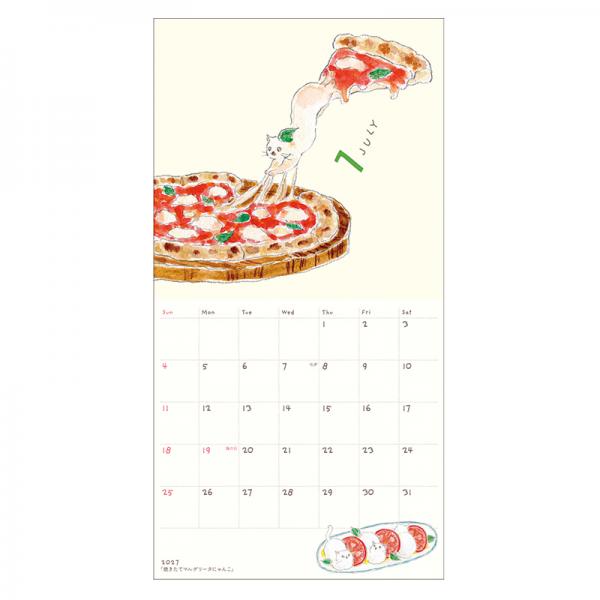ＴＯＣＯＲＯＣＯＭＵＧＩカレンダー２０２７　壁掛け 中面・7月