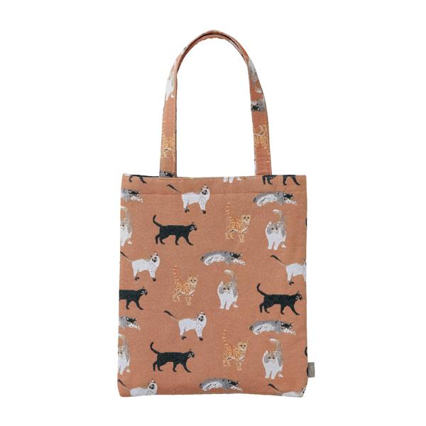 メニーキャット マチなしトートバッグ 