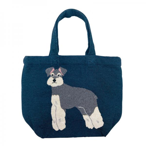 ウワウワドッグ　ジャガード　ミニシュナ トートＭ