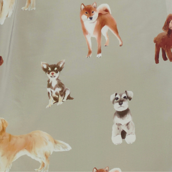 ＰＡＬエコバッグ　犬 メニードッグ カーキ