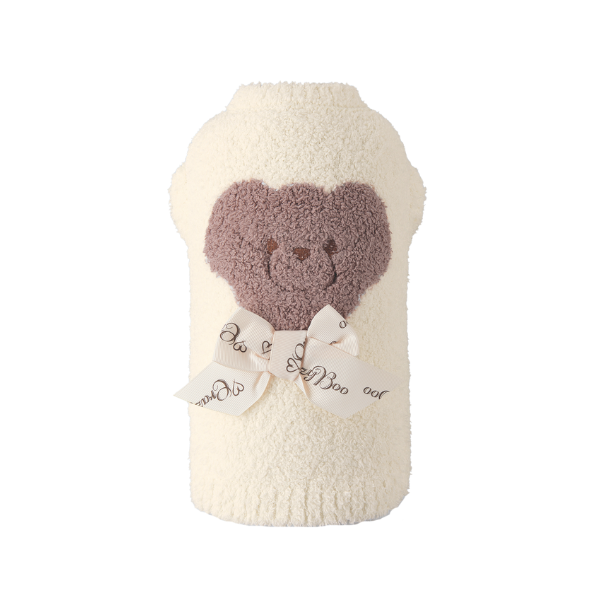 CRAZYBOO（クレイジーブー）くまさんマシュマロニット オフホワイト