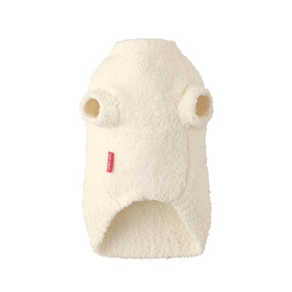 CRAZYBOO（クレイジーブー）くまさんマシュマロニット かぶって着せるタイプ ※よく伸びる