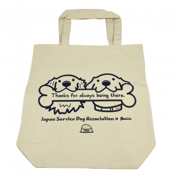 ＪＳＤＡチャリティ　トートバッグＭ　ボーン ナチュラル