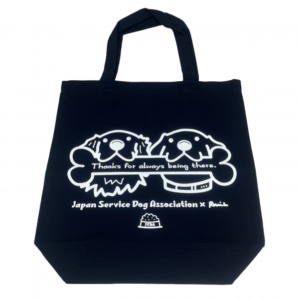 ＪＳＤＡチャリティ　トートバッグＭ　ボーン ネイビー