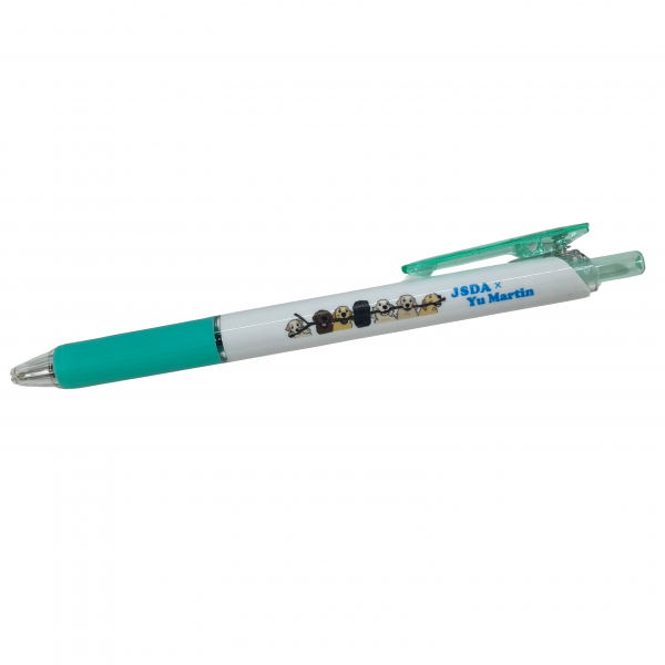 ＪＳＤＡチャリティ　ボールペン　あそぼう グリーン