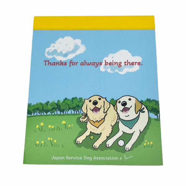 ＪＳＤＡチャリティ　メモ帳　ほのぼの 
