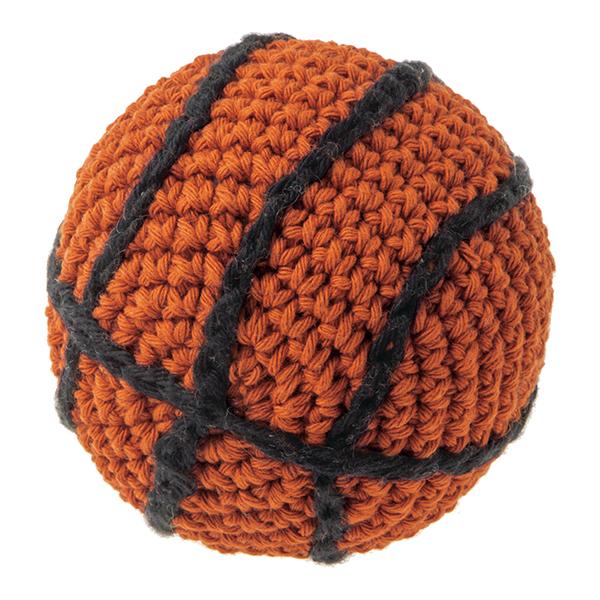 ハンドメイド・ニットトイ バスケットボール