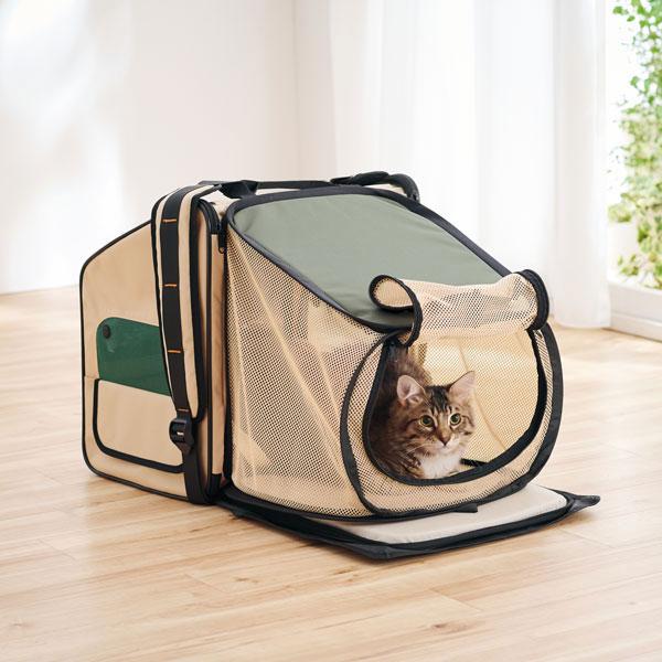 折り畳み式ハウス型トラベルリュック 