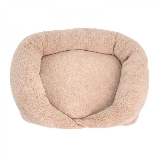 ふんわりスクエアベッド アイボリー