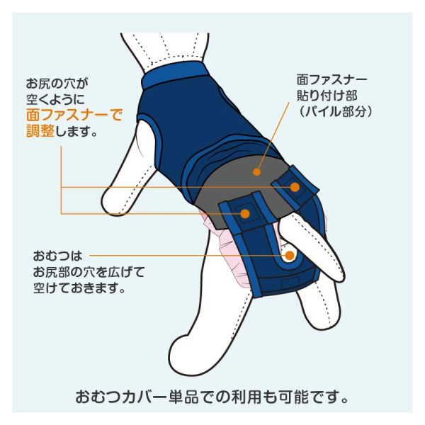 うんちキャッチおむつカバープーぱんつ（Ｒ） 