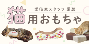 愛猫家スタッフ厳選 猫用おもちゃ