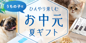 【数量限定 食べ比べセット発売中】愛犬・愛猫とひんやり楽しむお中元・夏ギフト