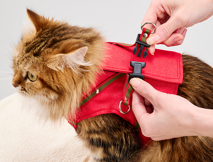 ハンドルベスト (猫用ハーネス)｜ ペット用品の通販サイト ペピイ（PEPPY）