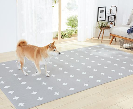 衝撃吸収　防水クッションマット　犬猫　peppy シニア介護 衝撃吸収＆防水クッションマット（旧：汚れがふき取りやすい防水