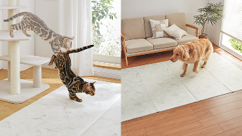 衝撃吸収　防水クッションマット　犬猫　peppy シニア介護 衝撃吸収＆防水クッションマット 厚型（旧：猫用）｜ ペット用品の通販