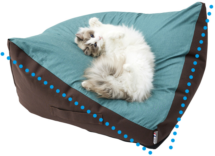 Sippole もっちりビーズクッション｜ ペット用品の通販サイト