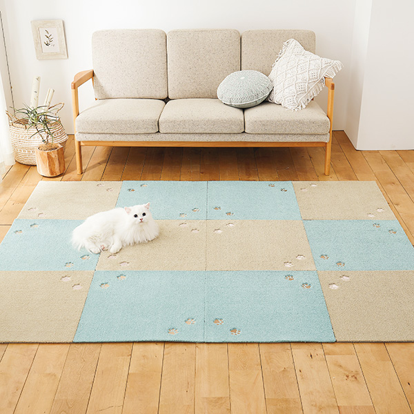 りふか様専用】a.flat ラグ スタイルラグ ロータス（IKEA
