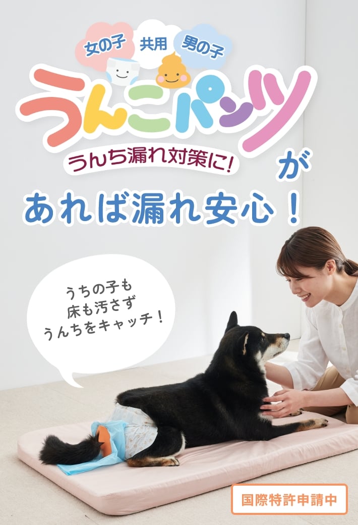 うんこパンツ｜ ペット用品の通販サイト ペピイ（PEPPY）