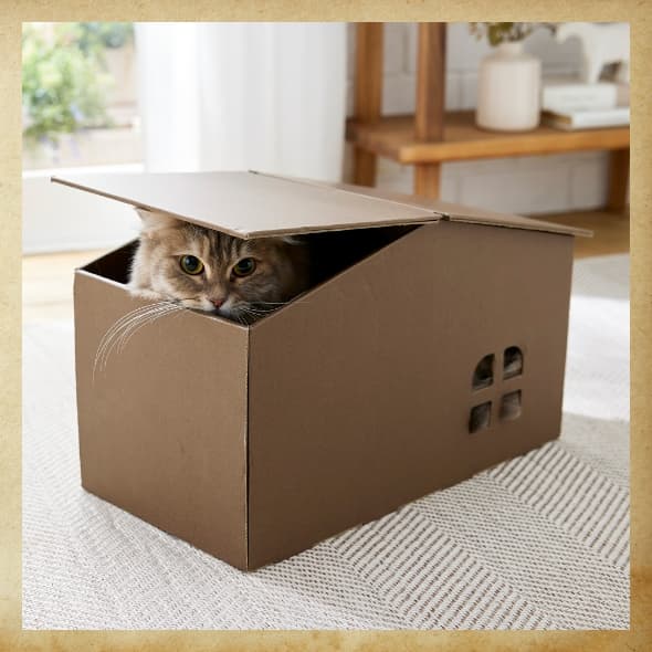 猫用隠れ家 収納付き ホワイト 猫用隠れ家 収納付き ホワイト 猫のびのび、家族くつろげる