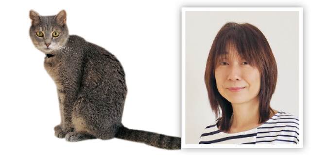 クウ動物病院勤務の愛猫家田中玲子さん