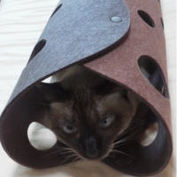 ＯＰＰＯ　ファブキャットトンネル (猫用 トンネル おもちゃ)