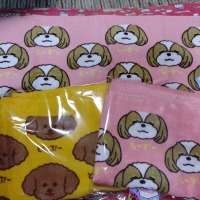 わんわんかおタオル